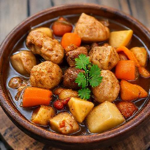 Frango Caipira Ensopado Tradicional