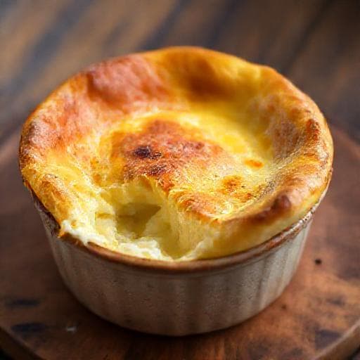 Suflê de Queijo Rápido da Eunice Paiva
