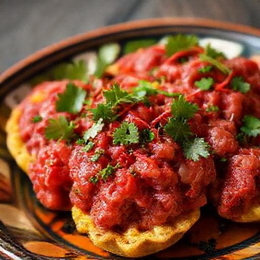 Carne de Onça com Toque Regional (Pimenta e Ervas)