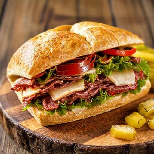 Beirute de Rosbife Tradicional