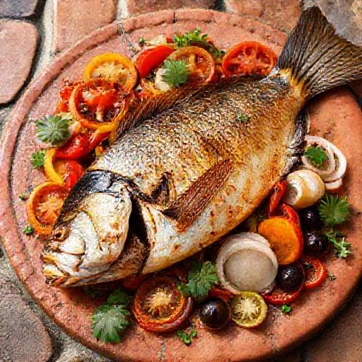 Peixe na Telha Tradicional