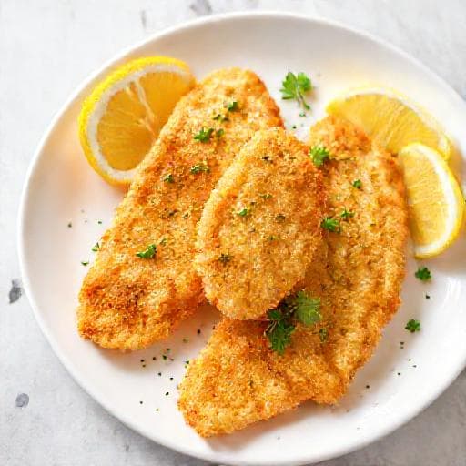 Isca de Peixe Rápida com Limão e Ervas