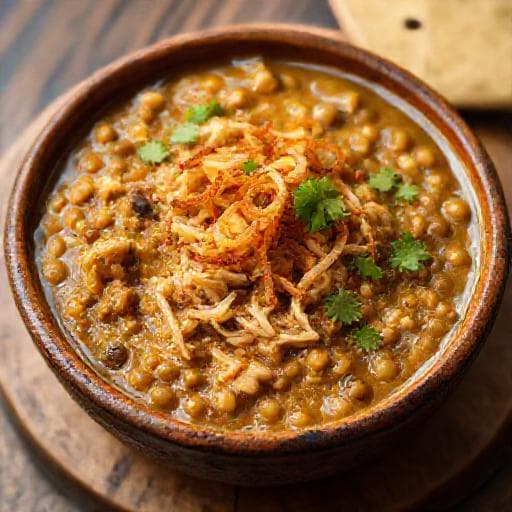 त्वरित हैदराबादी हलीम (प्रेशर कुकर विधि)