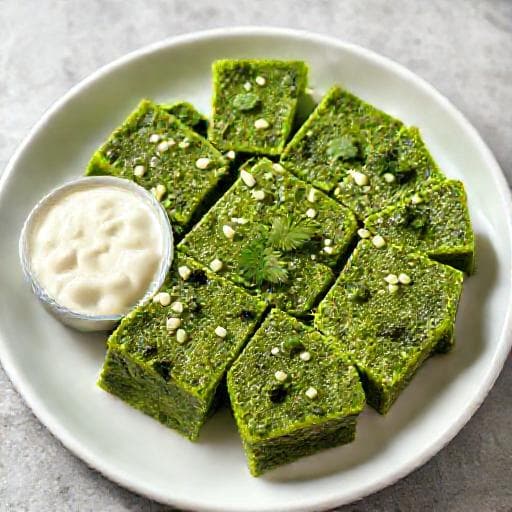 पालक ढोकला
