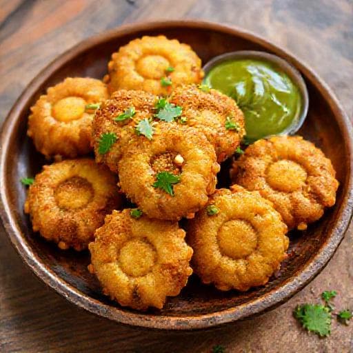 पारंपरिक साबूदाना वड़ा