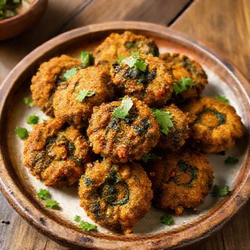 पालक पकौड़ा (पारंपरिक)
