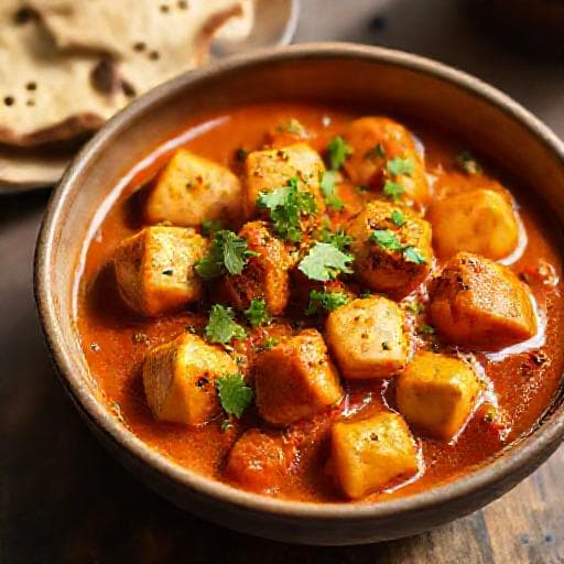 झटपट पनीर टिक्का मसाला