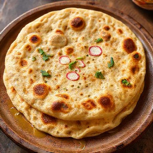पारंपरिक मूली पराठा