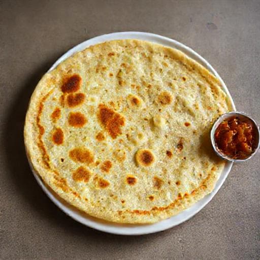 झटपट पनीर पराठा (बिना प्याज-लहसुन)