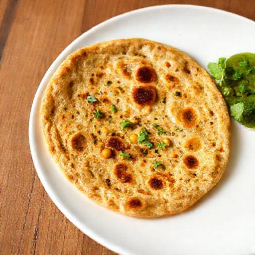 झटपट दाल पराठा (बिना फिलिंग)