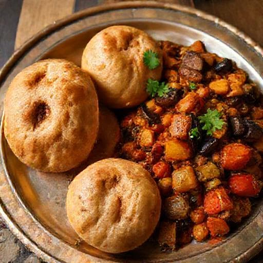 पारंपरिक लिट्टी चोखा