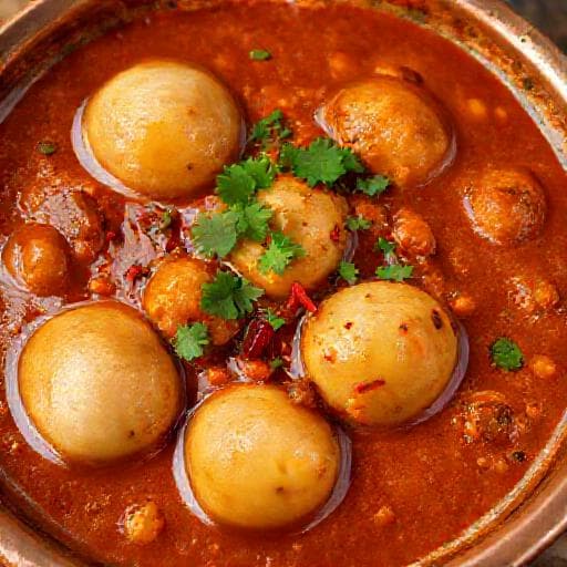 मसाला गट्टे की सब्जी