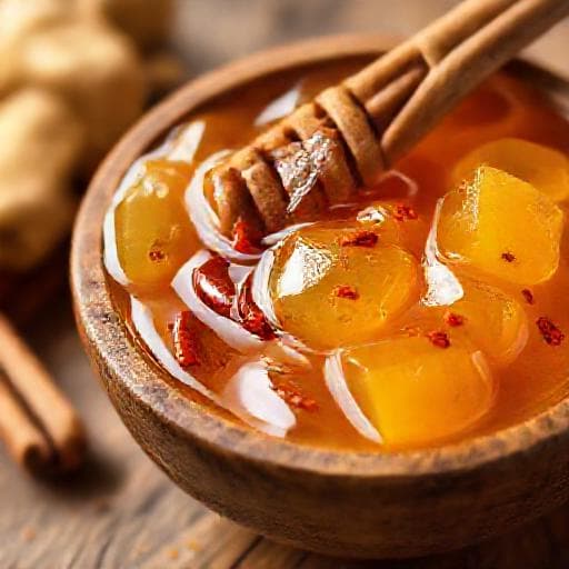 Острый Мёд с Имбирём и Корицей (Региональный Твист)