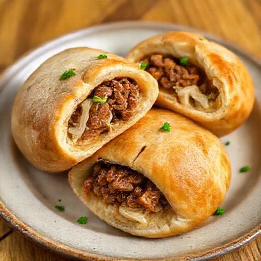 Кныши с Мясом и Капустой (Региональный вариант)