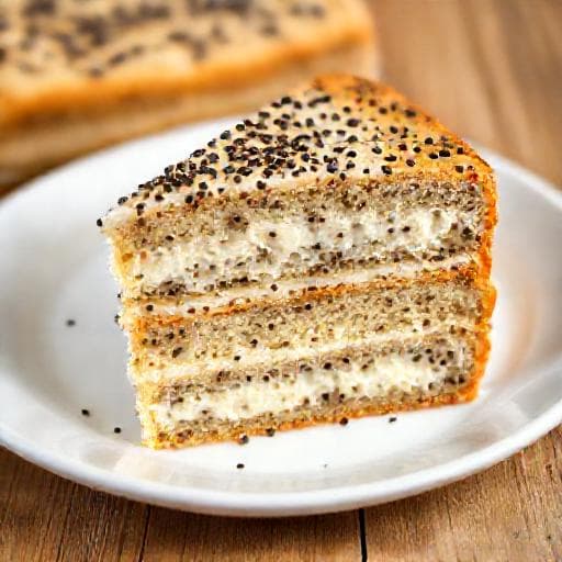 Быстрый Пляцок с Маком и Творогом