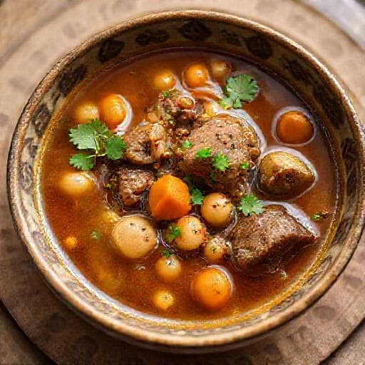 Сорпа с Нутом и Кориандром (Региональный вариант)