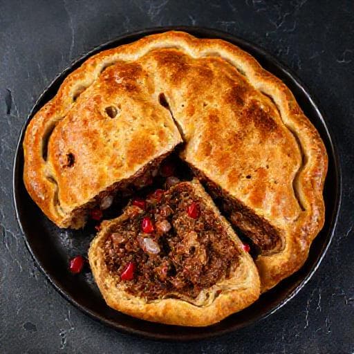 Лявянги с бараниной и гранатом