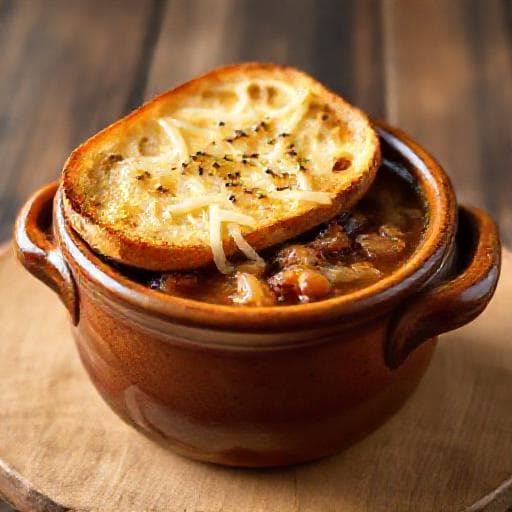 Классический Французский Луковый Суп