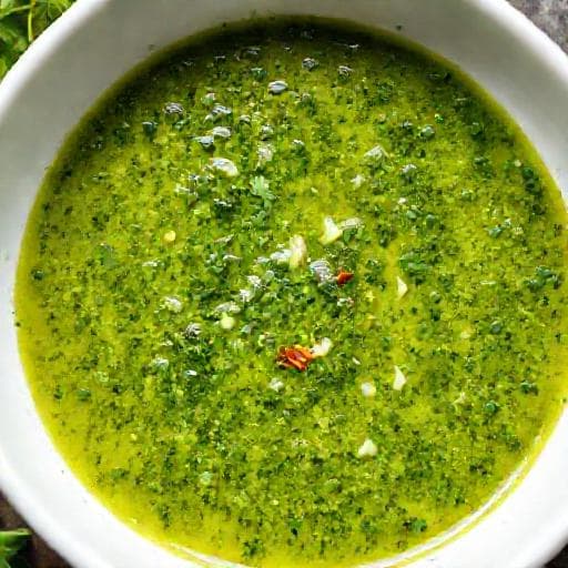 Чимичурри с кинзой и лаймом