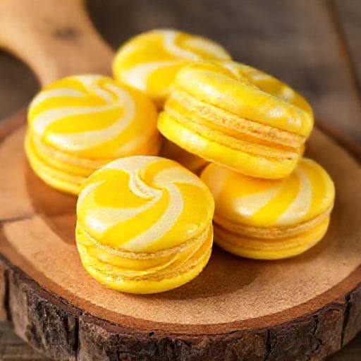 Макаронс с Лимонным Курдом