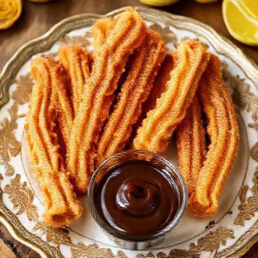 Чуррос с Цитрусовой Цедрой и Корицей