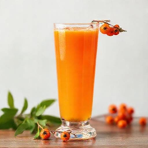 Быстрый облепиховый морс (без варки)