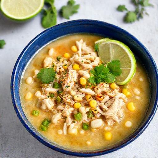 Белый Чили с Курицей и Лаймом