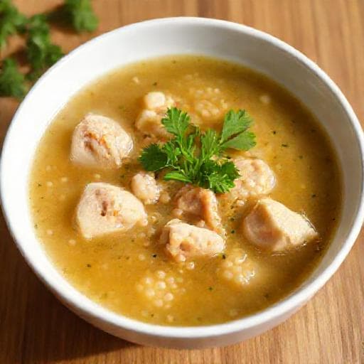 Быстрый Кулеш на Курином Бульоне