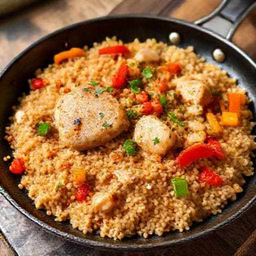 Быстрая Крупеня на сковороде