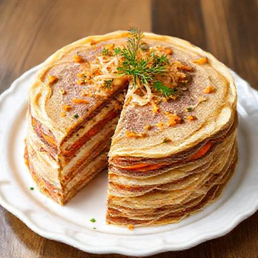 Классический Печёночный торт
