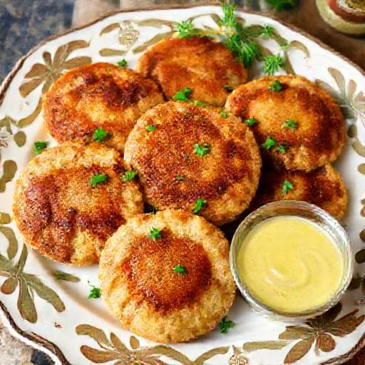 Печёночные оладьи с манкой и зеленью