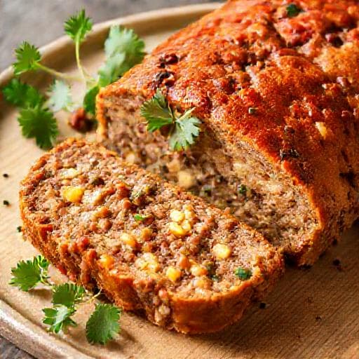 Быстрый мясной рулет с яйцом в духовке