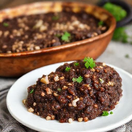 Упрощенная кровяная колбаса (без оболочки)
