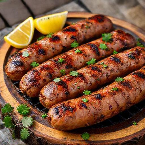 Классические купаты на гриле