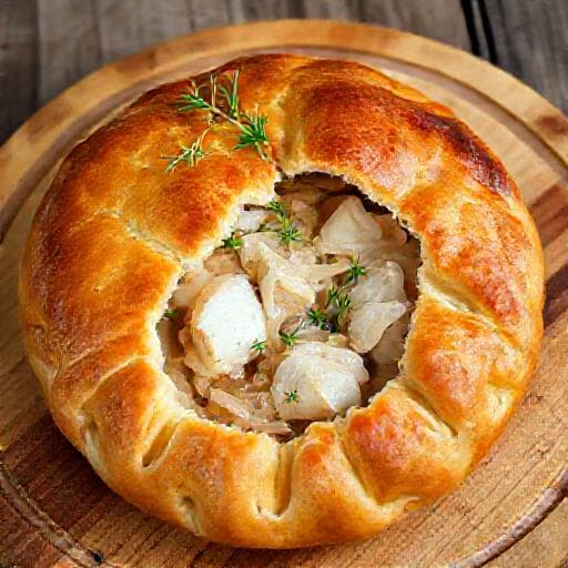Классический Рыбный Пирог