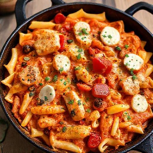 Luova Välimeren uunipasta kanalla