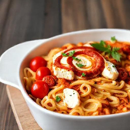 Nopea Uunifetapasta
