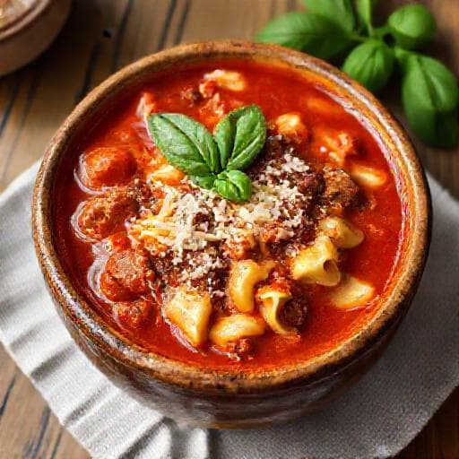 Klassinen Lasagnekeitto