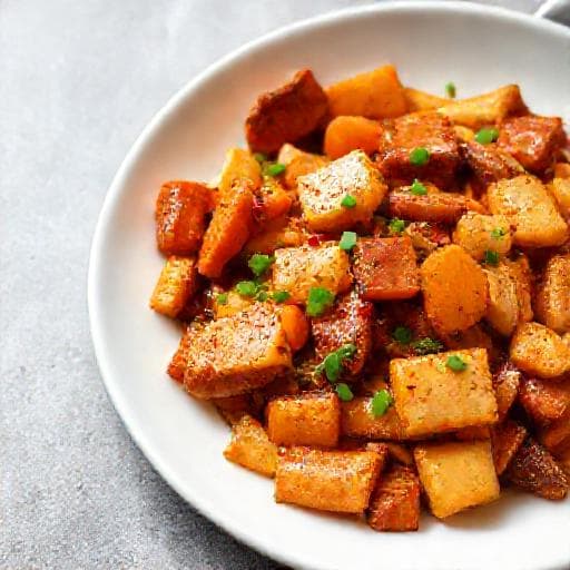 Nopeat Chiliöljyjuurekset Pannulla