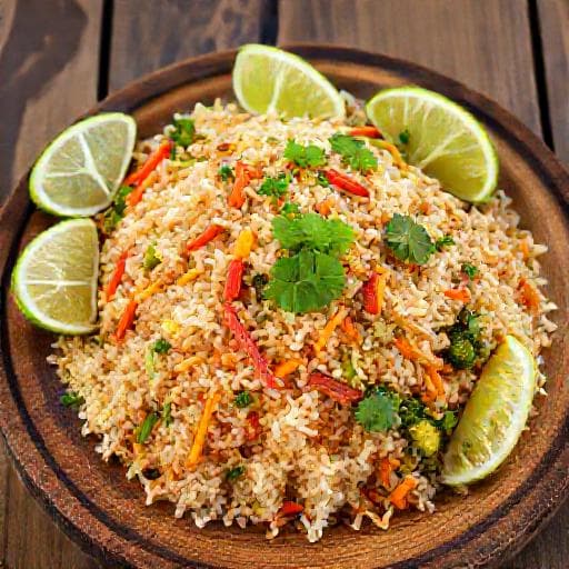 Paistettu Riisi Kananmunalla ja Kasviksilla (Thai-tyyliin)