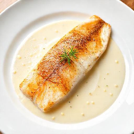 Kuha Beurre Blanc -kastikkeella (Perinteinen)