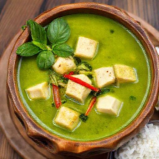 Thaimaalainen Vihreä Tofucurry