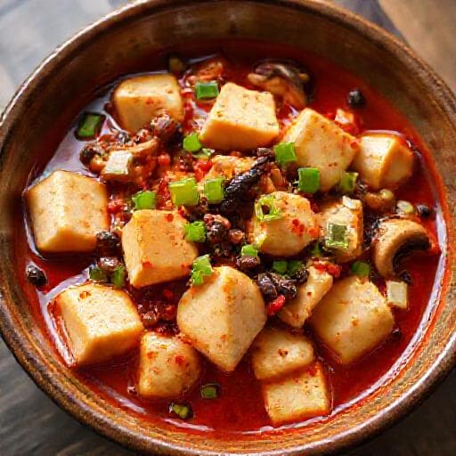 Mapo Tofu Kasvisversiona