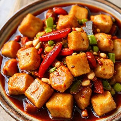Klassinen Kung Pao Tofu