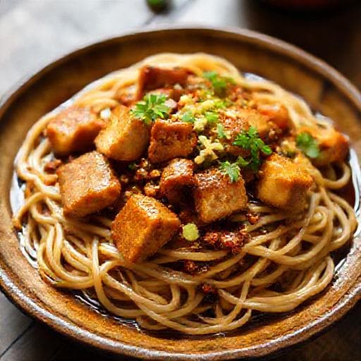 Perinteiset Tempeh-nuudelit