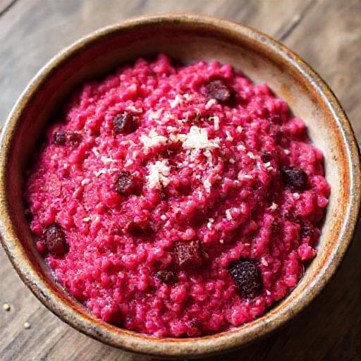 Nopea Punajuuririsotto Pannulla