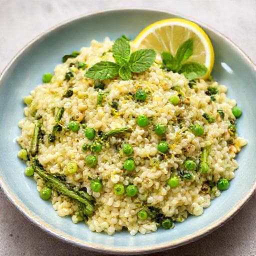 Risotto Primavera Sitruunalla ja Parsalla