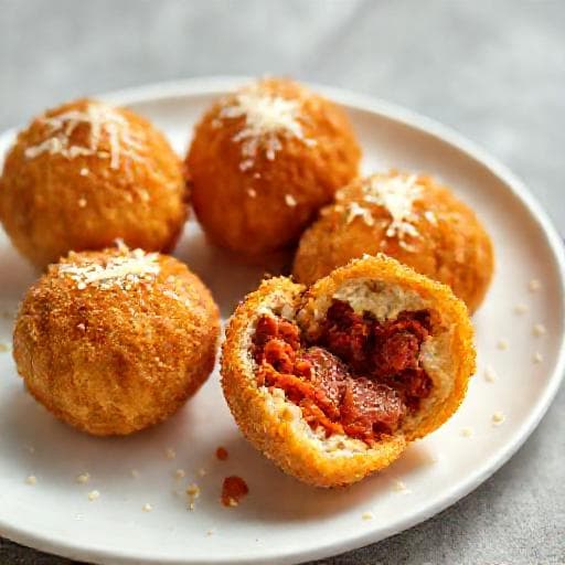 Arancini al Ragù (Nopeutettu versio)