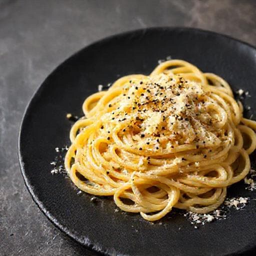Cacio e Pepe Tryffeliöljyllä