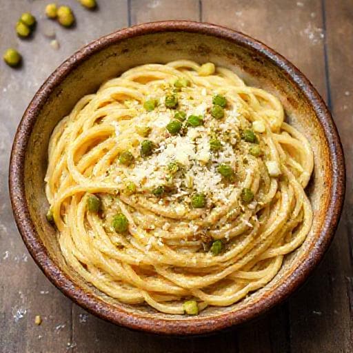 Klassinen Pistasiapasta